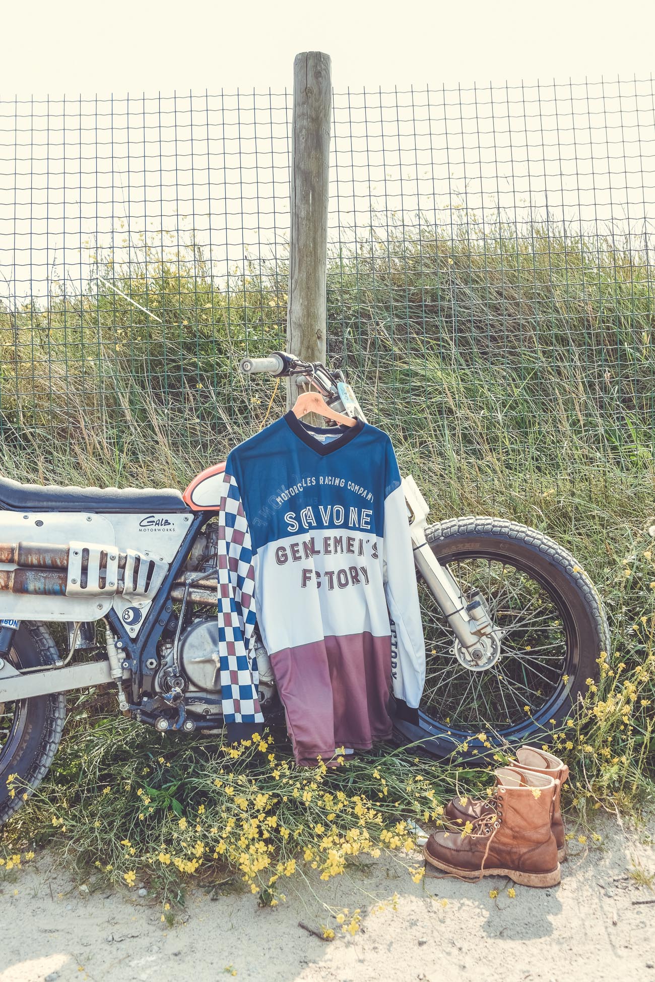 Tenue de course vintage personnalisable Gentlemen's Factory à commander sur www.gentlemens-factory.com