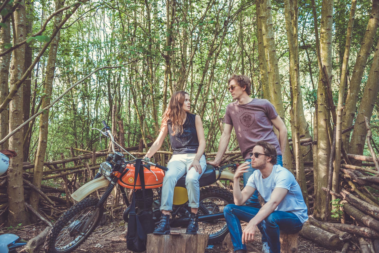 Collection femmes et hommes Gentlemen's Factory pour les filles qui roulent à Moto