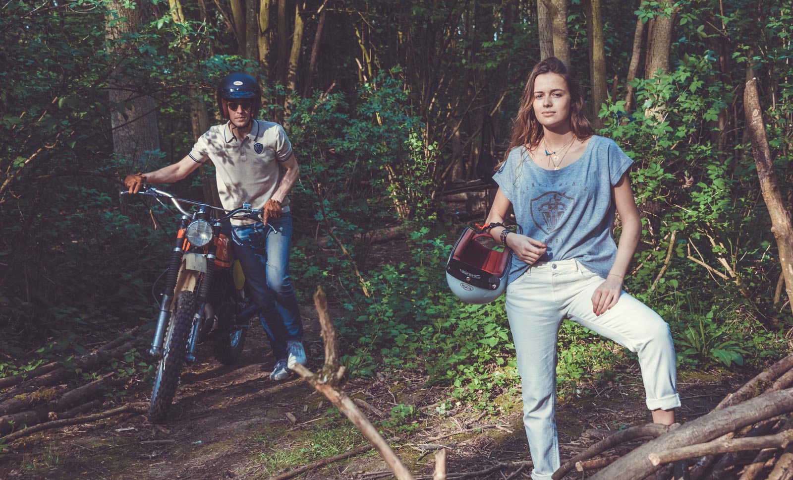 collection pour les filles qui roulent à moto. Gentlemen's Factory habille les bikeuses, les motardes et toutes les filles qui aiment la bécane