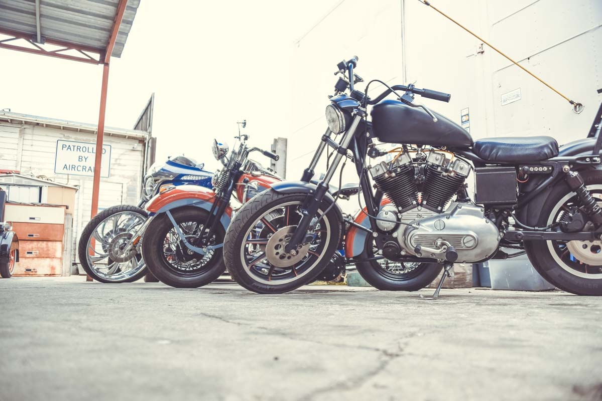 Indian in THE SHOP Ventura California, Indian Motorcycle specialist, Photos Laurent Scavone. Vintage garage, vintage motorcycle, old bobber