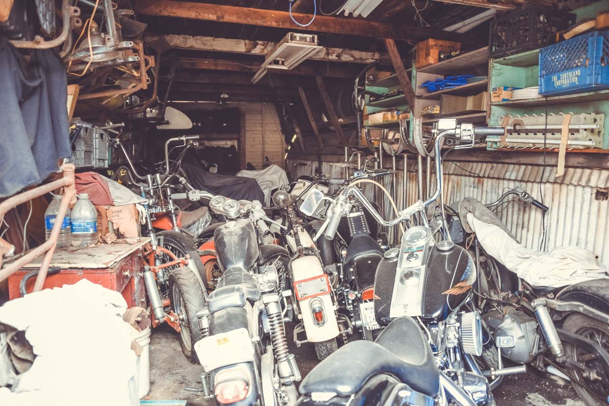 Indian in THE SHOP Ventura California, Indian Motorcycle specialist, Photos Laurent Scavone. Vintage garage, vintage motorcycle, old bobber