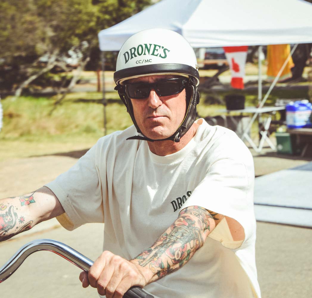 Rod trip motorcycles with friends in the United States, California or Europe. Vintage or retro motorcycles with the entire Gentlemen's Factory team. Photos Laurent Scavone