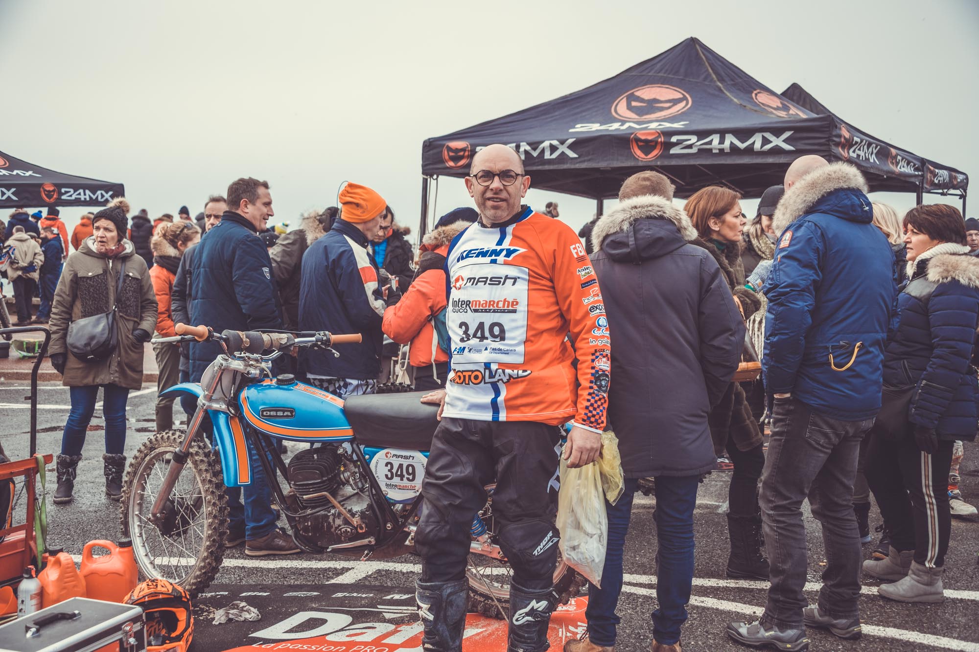 Enduropale du Touquet Vintage, course de moto anciennes photos Laurent Scavone