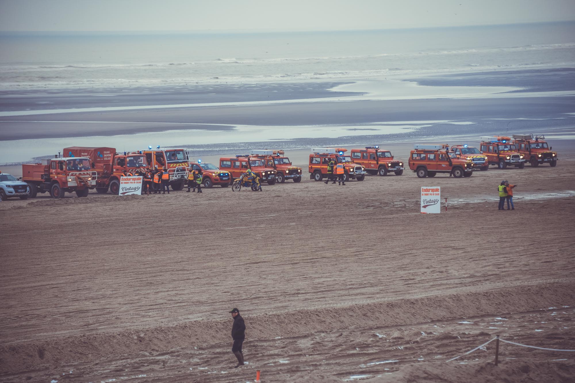 Enduropale du Touquet Vintage, course de moto anciennes photos Laurent Scavone