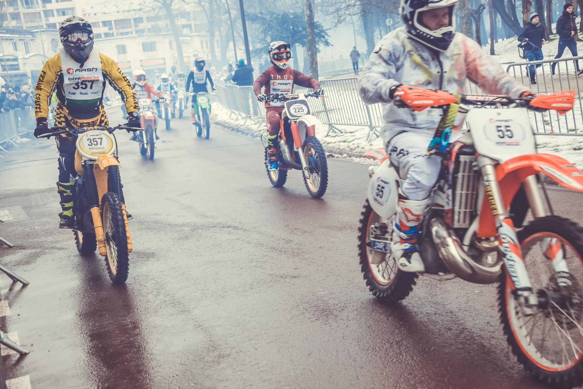 Les plus belles photos de motos cross anciennes lors de l'enduro Touquet vintage, sponsor Gentlemen's Factory, Photos Laurent Scavone